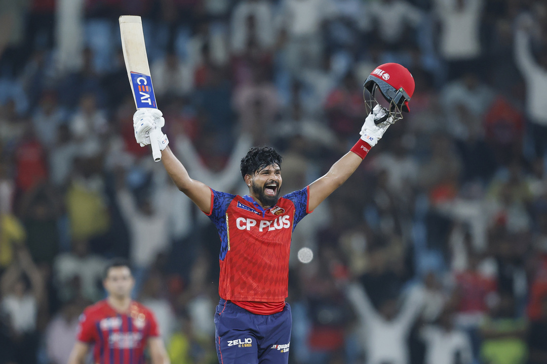 Captain Clutch! Shreyas Iyer's magnificent maiden HUNDRED background
