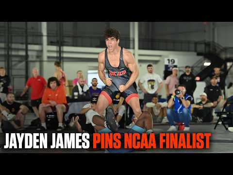 17-Year-Old Pins NCAA Finalist To Make World Team Trials Finals background