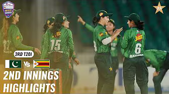 2nd Innings Highlights | Pakistan Women vs Zimbabwe Women | Match 03 | T20I Series 2026 | M9H1K