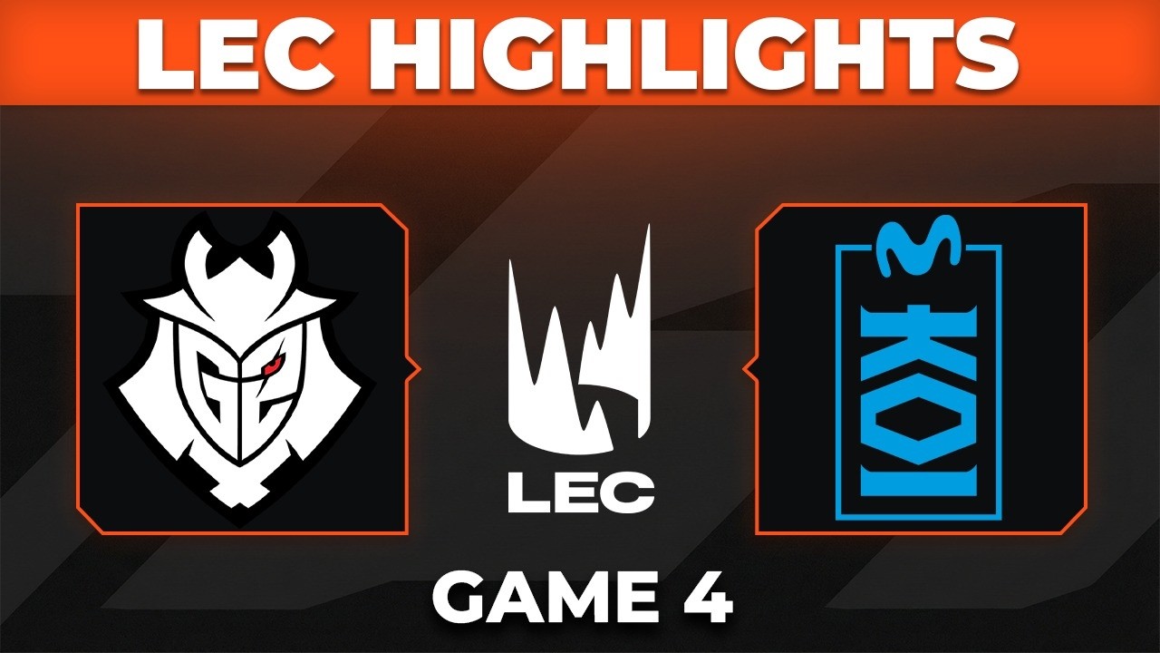 G2 vs MKOI Game 4 Highlights | 2026 LEC Spring Playoffs | G2 Esports vs Movistar KOI by Onivia