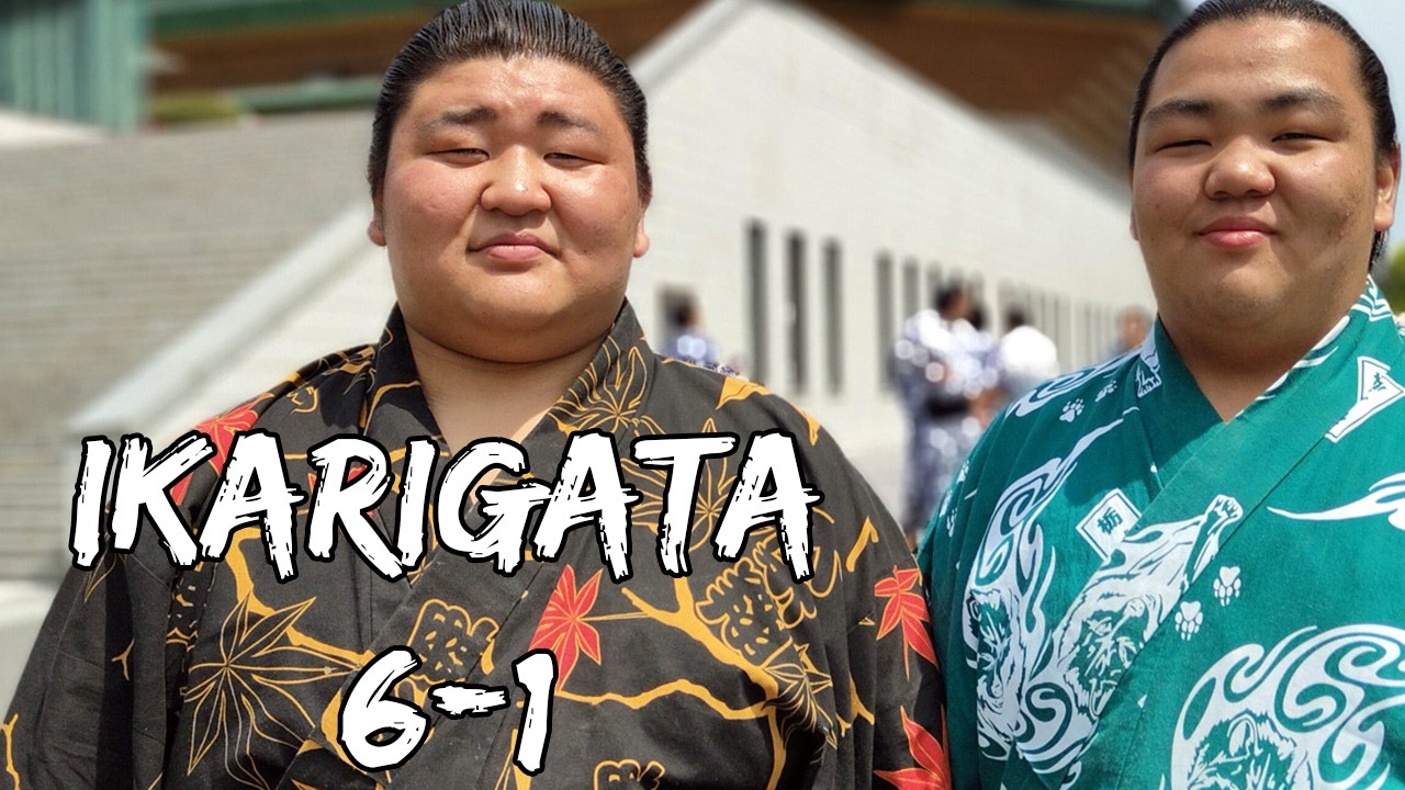 Ikarigata's 7-way Playoff Yusho at Natsu '26 background
