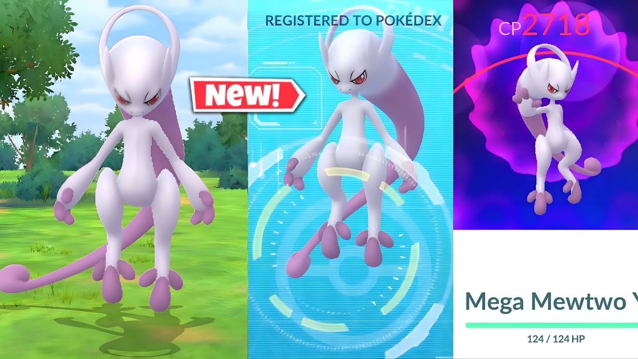 FREE!🤯 World's First ✨️ Mega Mewtwo Y in pokemon go.