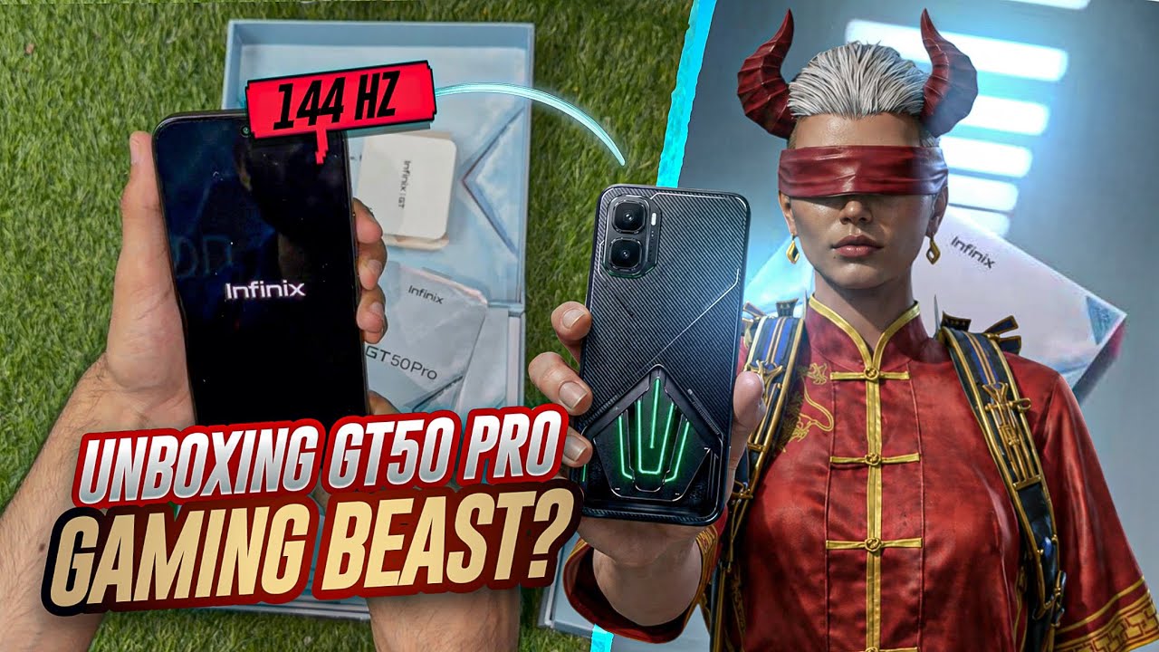 Infinix GT 50 Pro Unboxing π€― Device Review π₯ | Best Andriod for Pubg Mobile? | FalinStar Gaming