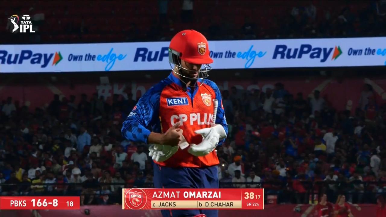 IPL 2026 M58: PBKS vs MI - Azmatullah Omarzai Wicket