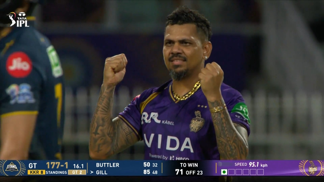 IPL 2026 M60: KKR vs GT - Fall of Wickets background