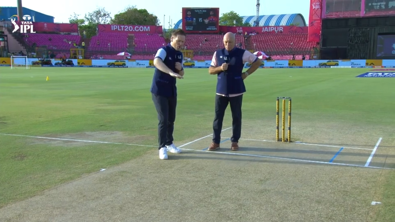IPL 2026 M64: RR vs LSG - Pitch Report background