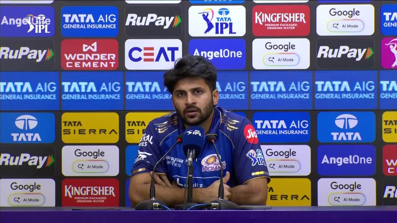 Kudos to Tilak Varma for holding his nerves: Shardul Thakur background