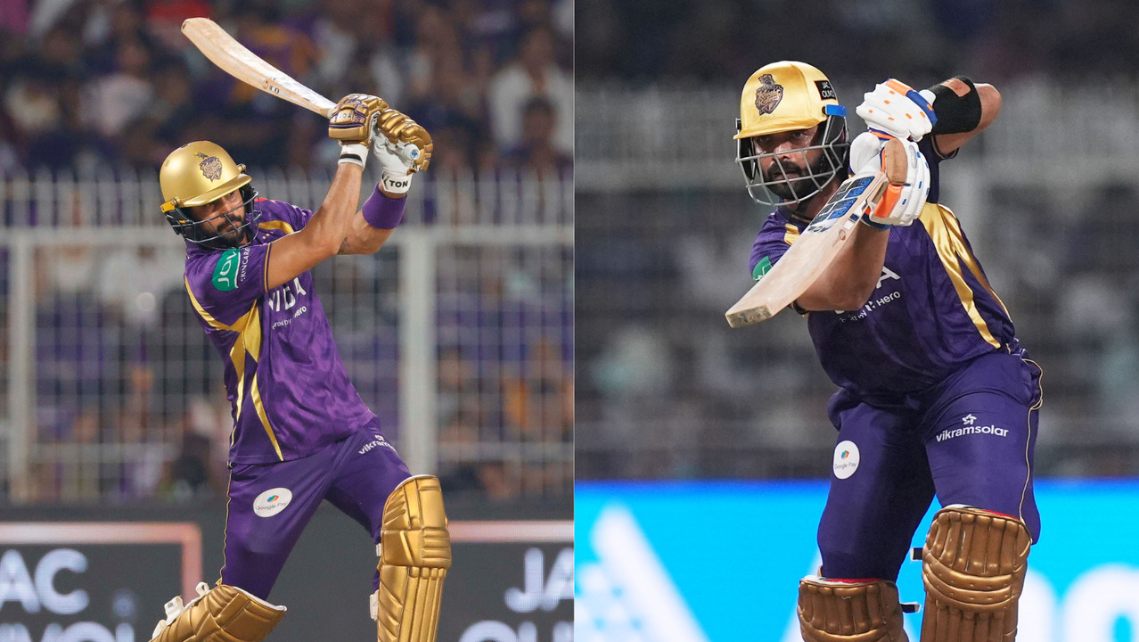 6, 6, 6! Pandey-Rahane all fire in 21-run over background