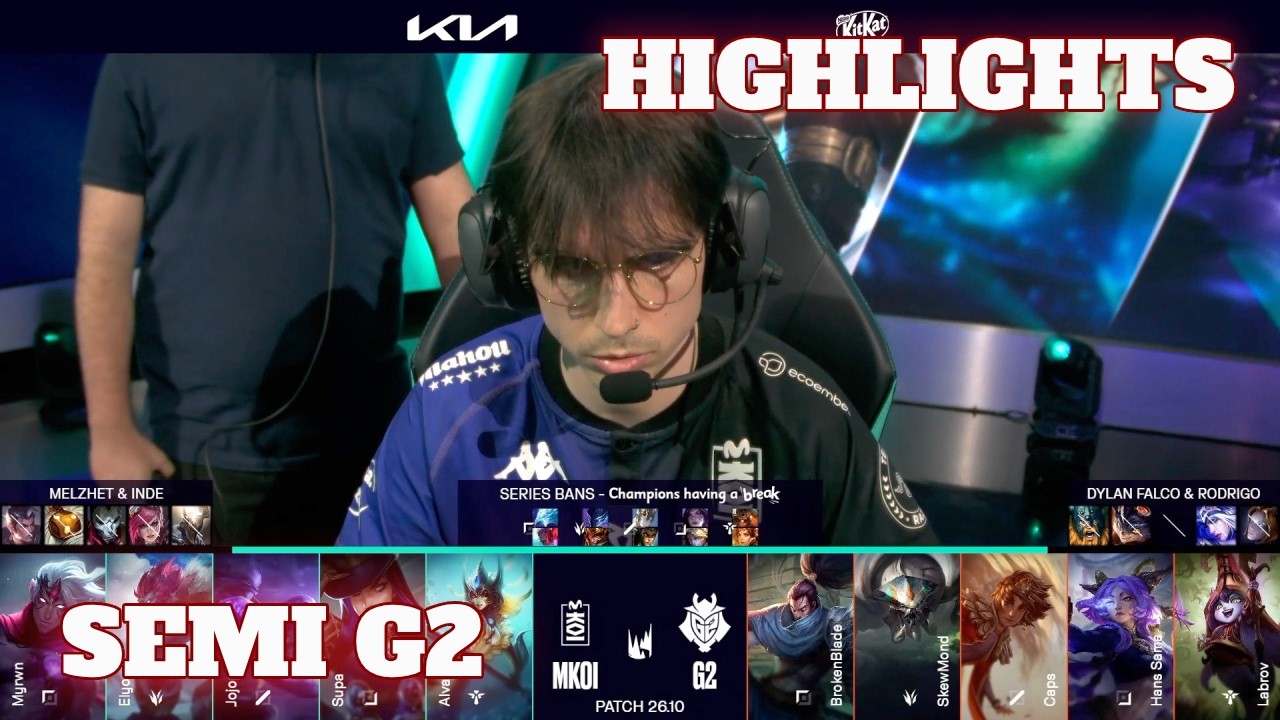 MKOI vs G2 - Game 2 Highlights | Semi Final LEC Spring 2026 Playoffs | Movistar KOI vs G2 Esports
