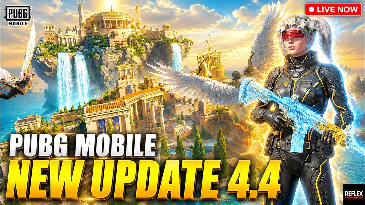 ๐ด LIVE PUBG MOBILE 4.4 UPDATE ๐ฅ | Road to TOP 10 Conqueror Push