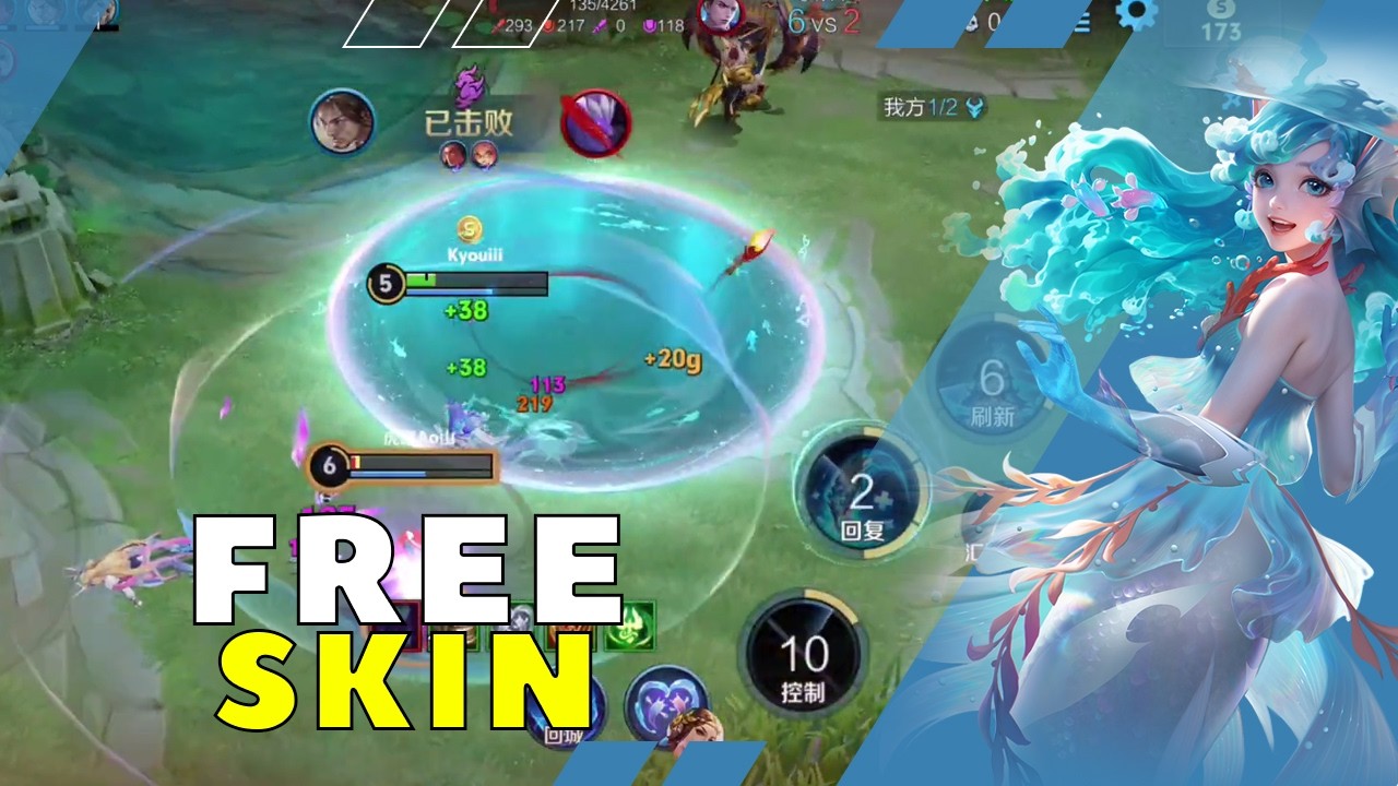 New Dolia Free Skin Is Amazing | Honor of Kings background