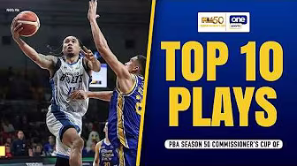 MERALCO BOLTS | TOP 10 PLAYS | PBA SEASON 50 PHILIPPINE CUP QUARTERFINALS