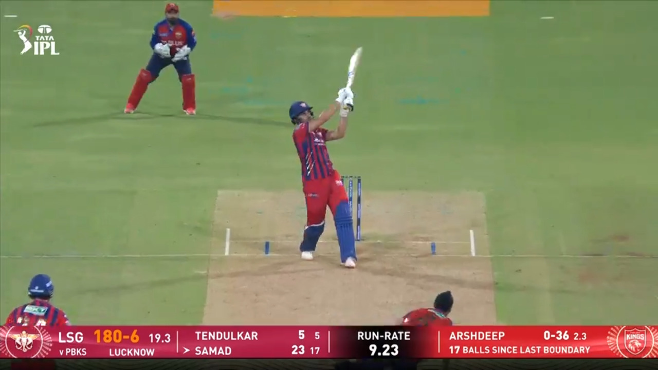 IPL 2026 M68: LSG vs PBKS - Abdul Samad Six background