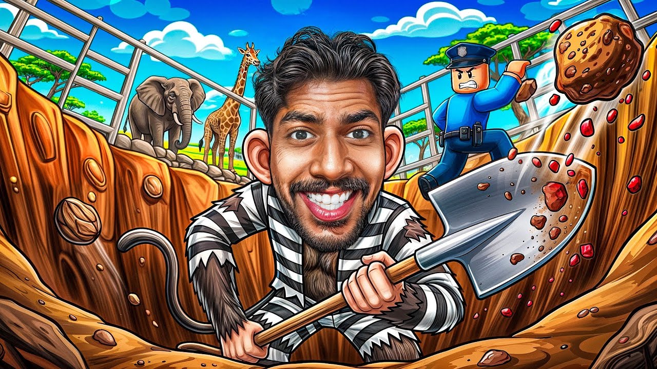 Can i Escape The Zoo in Roblox 😱!!