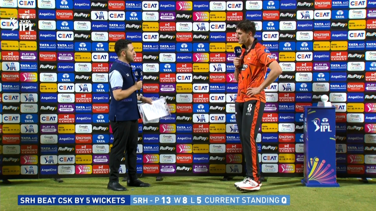 IPL 2026 M63: CSK vs SRH - Post Match Presentation