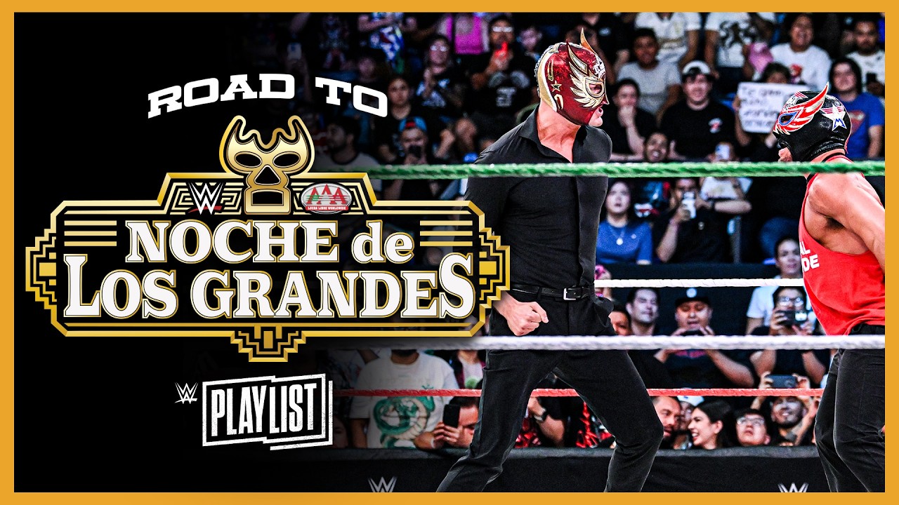 Road to El Grande Americano vs. "Original” in a Mask vs. Mask Match: WWE Playlist background