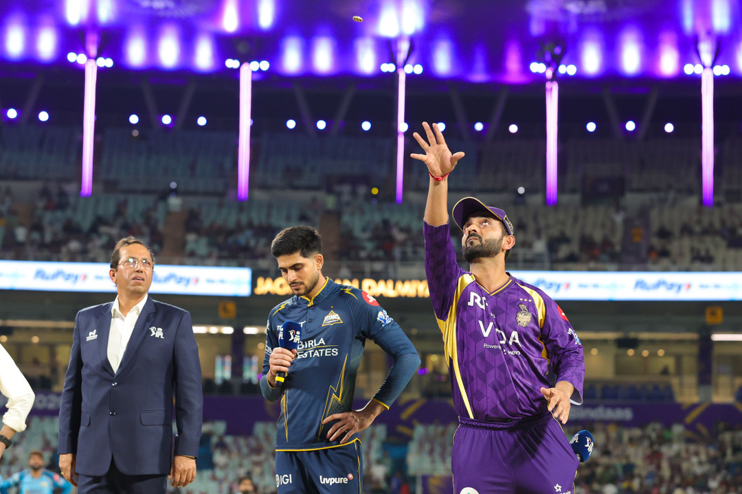 IPL 2026 M60: KKR vs GT - Toss background