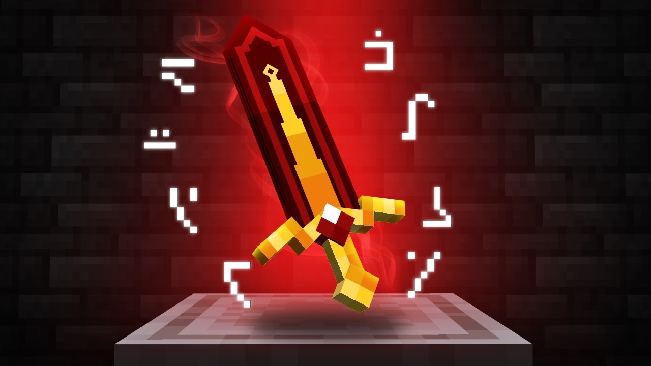 I Hunted Minecraft's Strongest Sword background