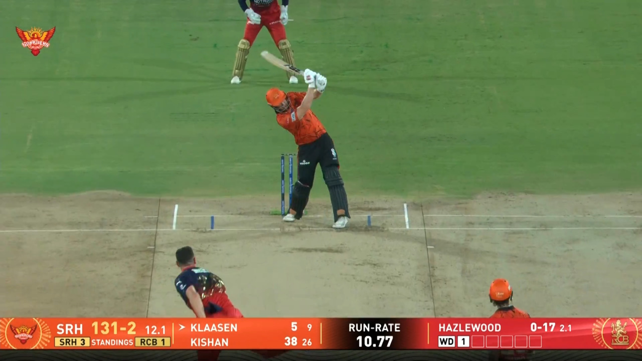 IPL 2026 M67: SRH vs RCB - Heinrich Klaasen Six