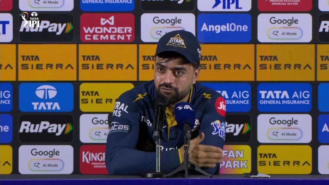 Our bowling attack has done a really great job: Rashid Khan background