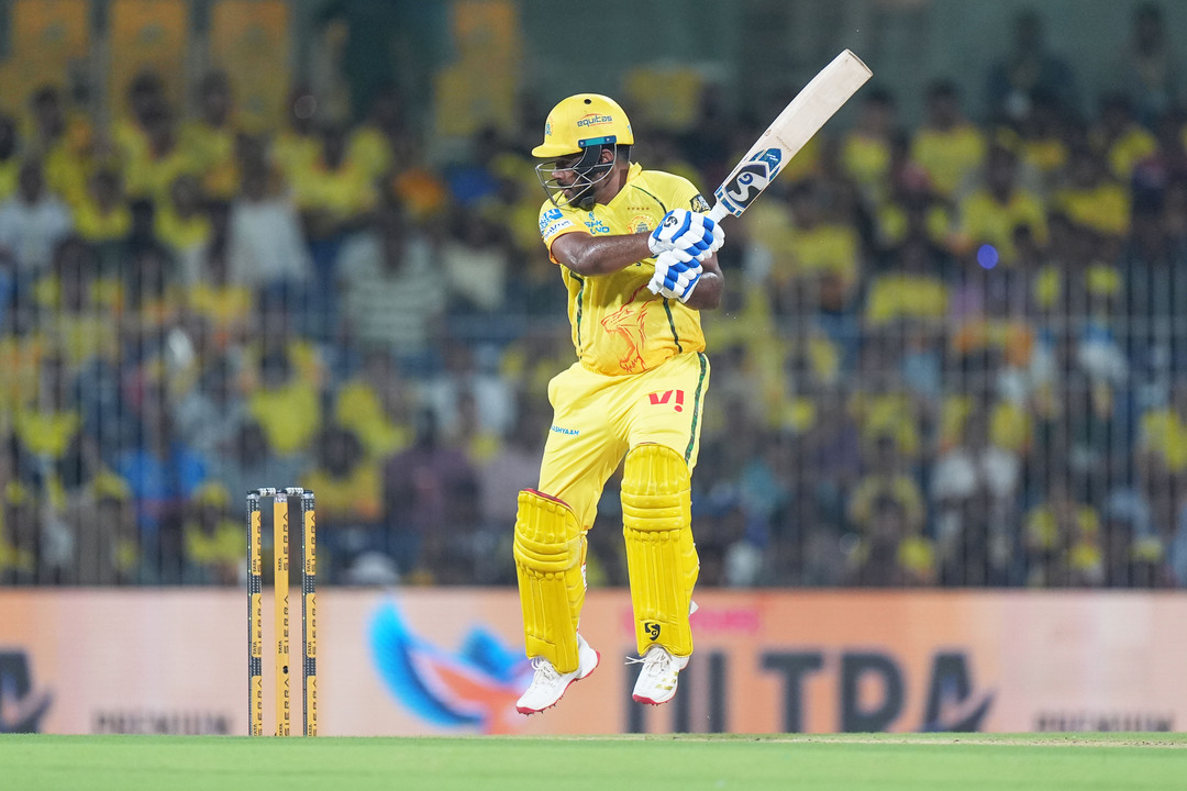 No ball to begin, four to finish: Sanju cashes in background