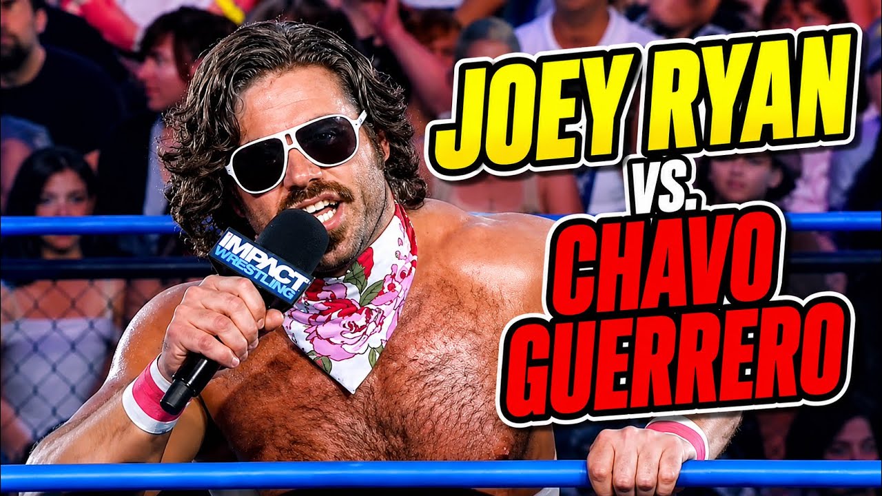 Joey Ryan vs. Chavo Guerrero | Impact Wrestling background