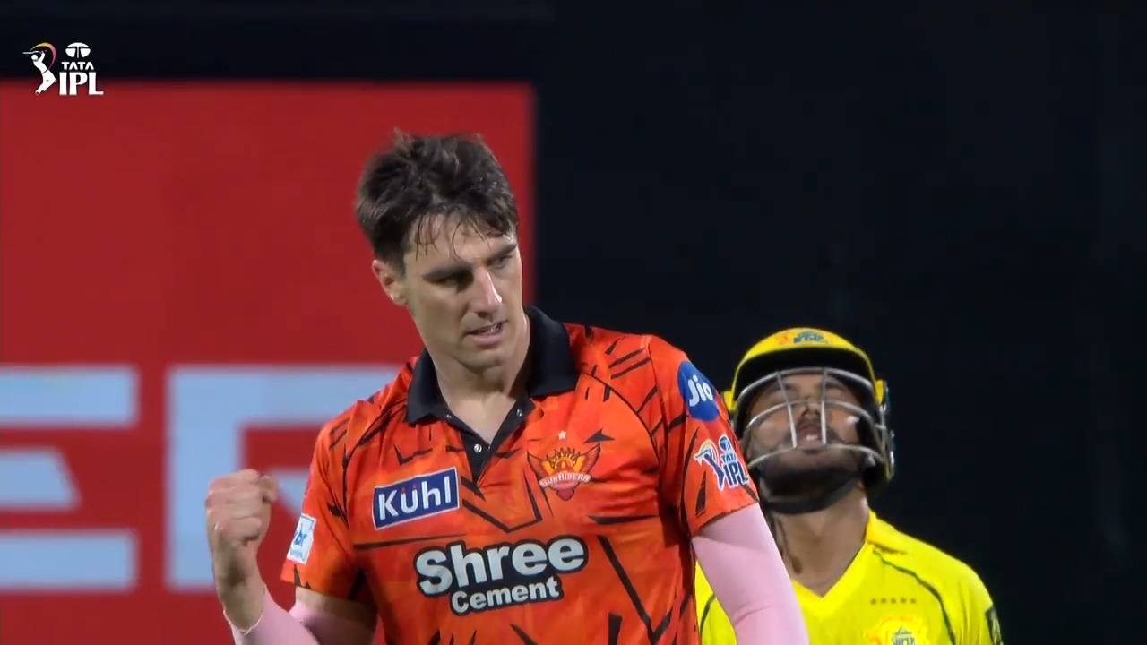 IPL 2026 M63: CSK vs SRH - Fall of Wickets