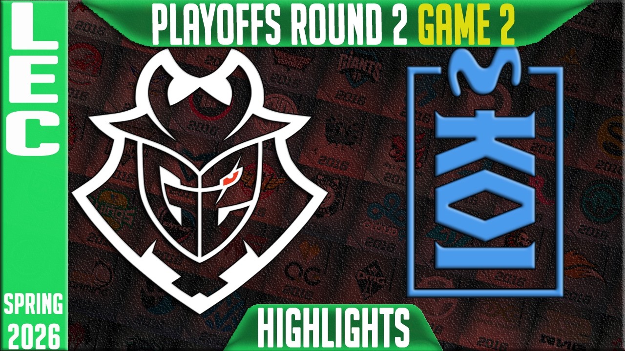 G2 vs MKOI Highlights Game 2 | LEC Spring 2026 Playoffs | G2 Esports vs Movistar KOI G2