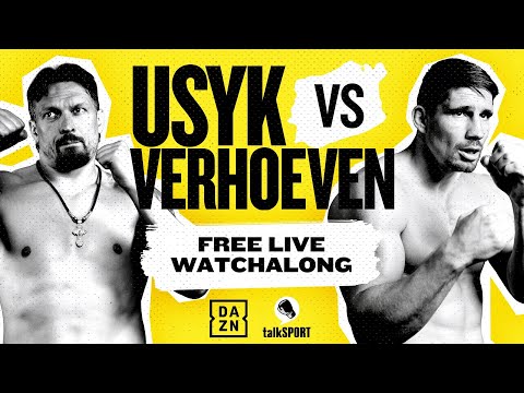 Oleksandr Usyk vs Rico Verhoeven LIVE Watchalong | Fight Night On talkSPORT Boxing background