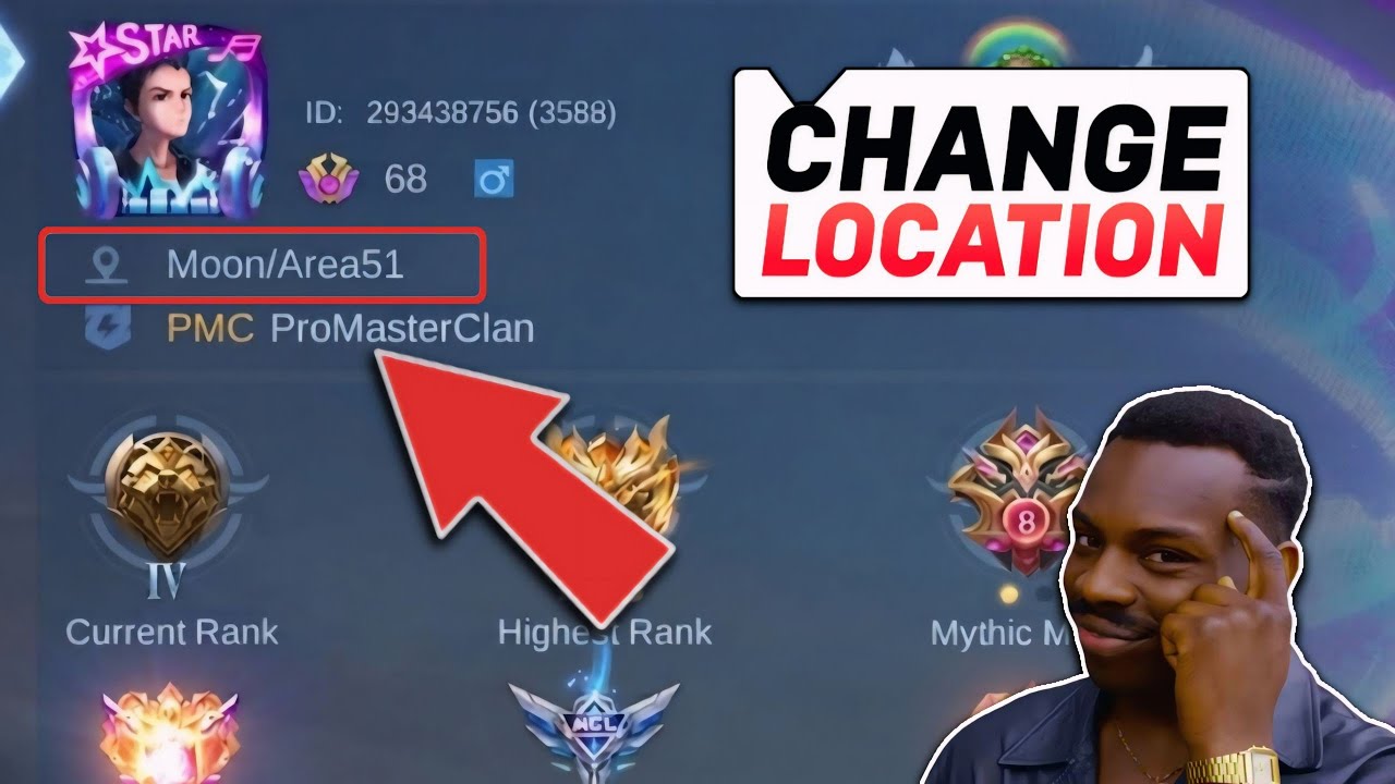 HOW TO CHANGE LOCATION IN MOBILE LEGENDS | EASY TOP GLOBAL!