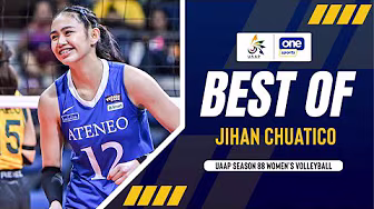Jihan Chuatico’s MIGHTY FLIGHT 🤾🏻♀️ for ADMU | UAAP SEASON 88 WOMEN’S VOLLEYBALL TOURNAMENT background