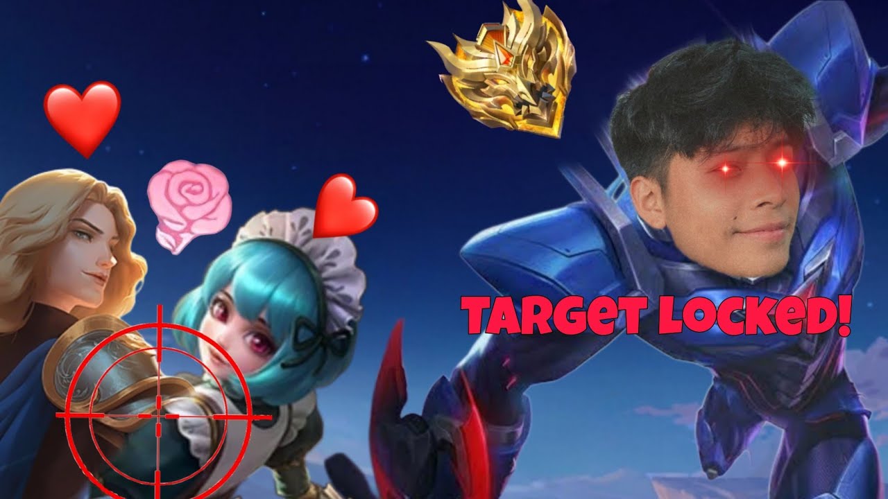 I PLAY SABER TO TARGET COUPLE IN MYTHICAL GLORY 🤣 || MOBILE LEGENDS BANG BANG #mlbb