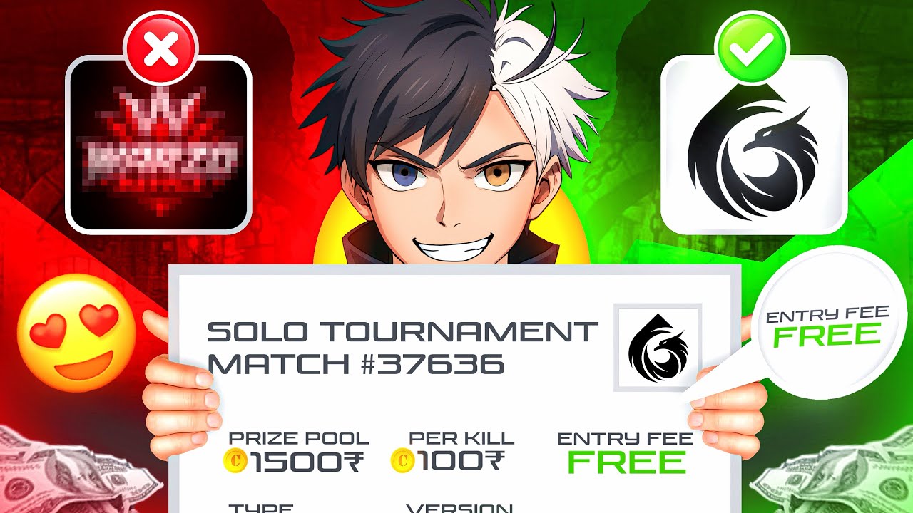 FREE FIRE TOURNAMENT APP 😍|| Tournament Can Make You Rich ⁉️