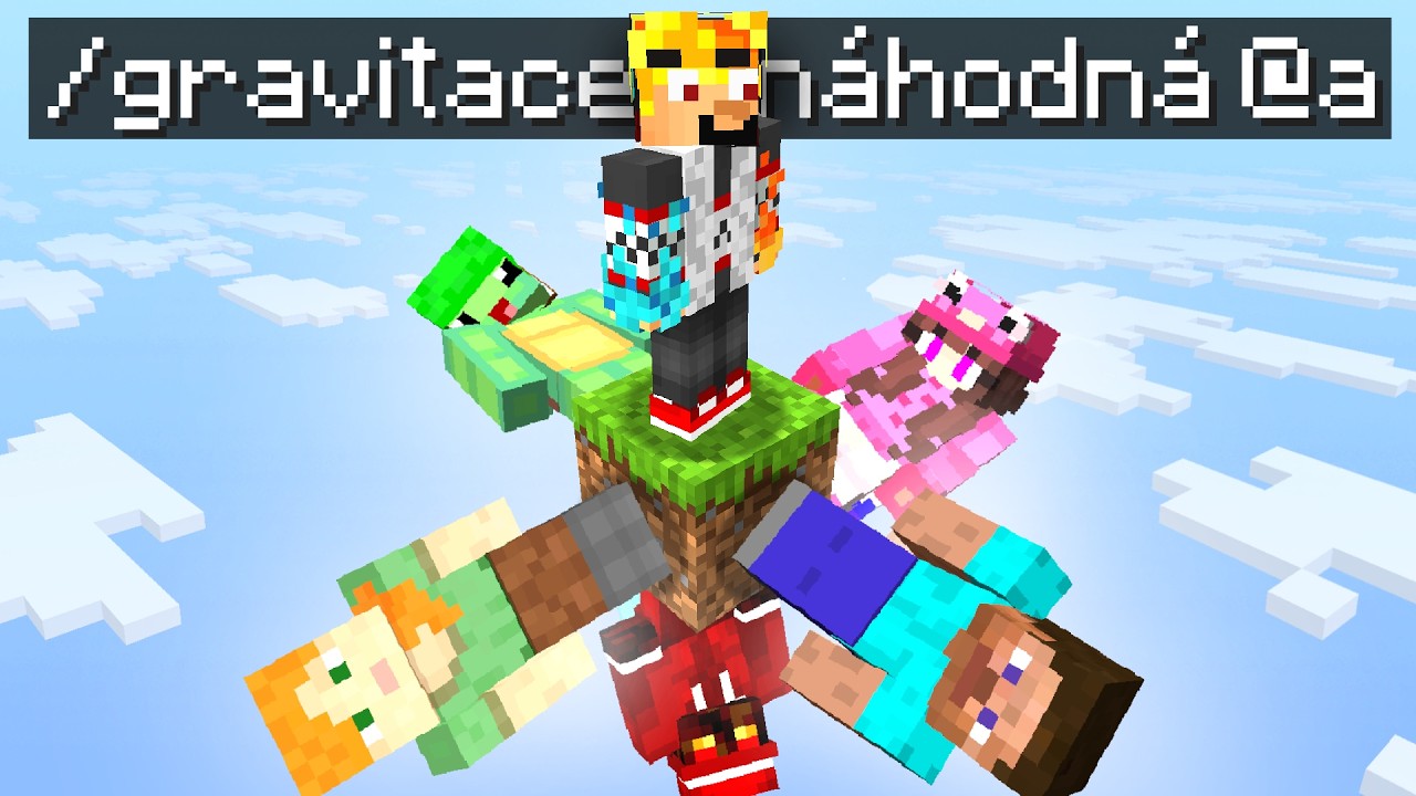Minecraft, ale já OVLÁDÁM Gravitaci