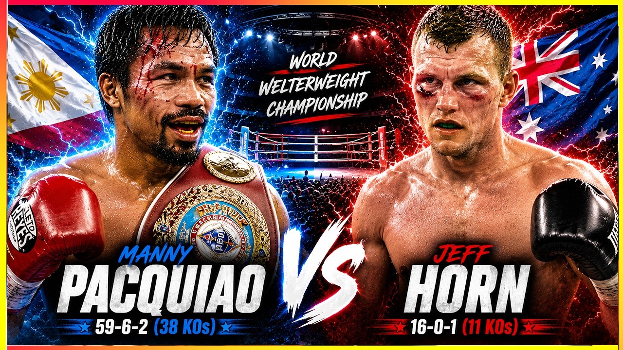 BRUTAL UPSET That Shocked The World | Manny Pacquiao vs Jeff Horn background