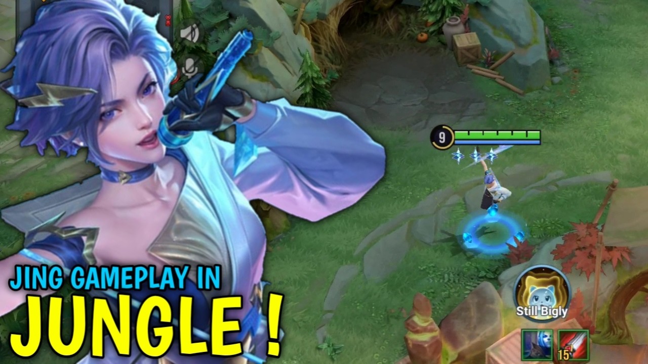 Honor Of Kings : Jing Gameplay In Jungle | Pro Build Jing - HOK background