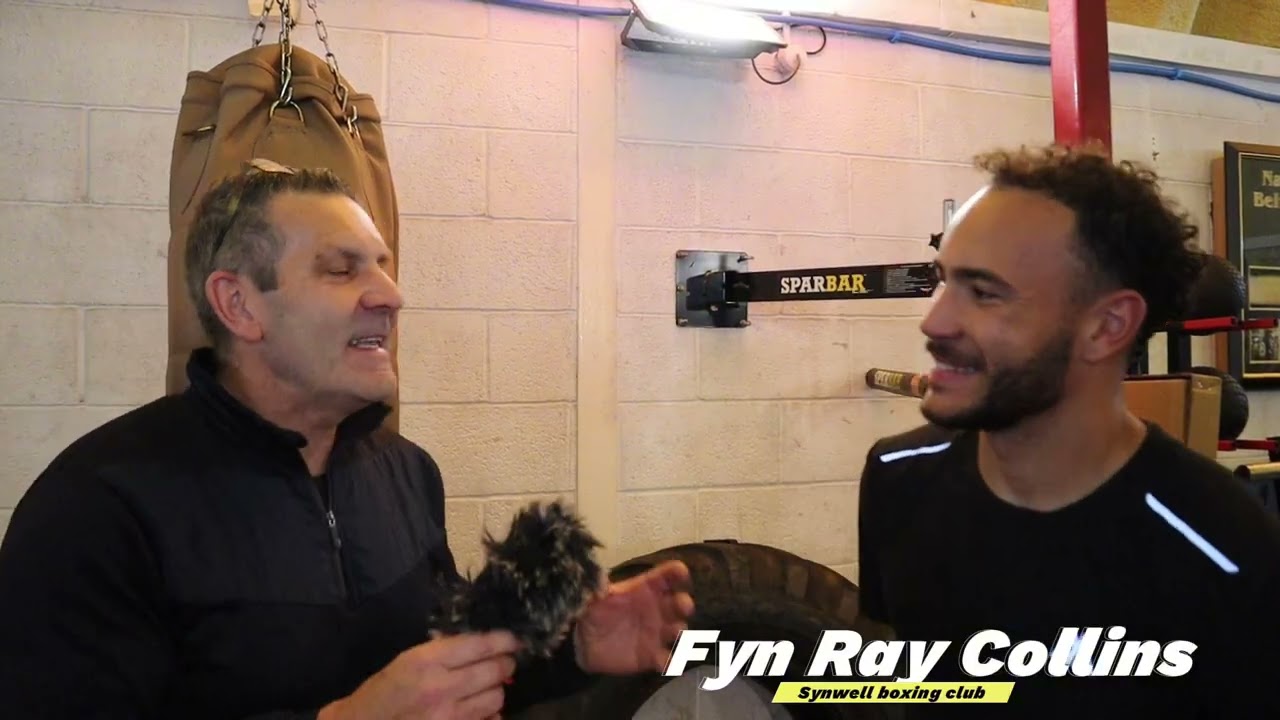 Amateur boxing champion Fyn Ray Collins! background