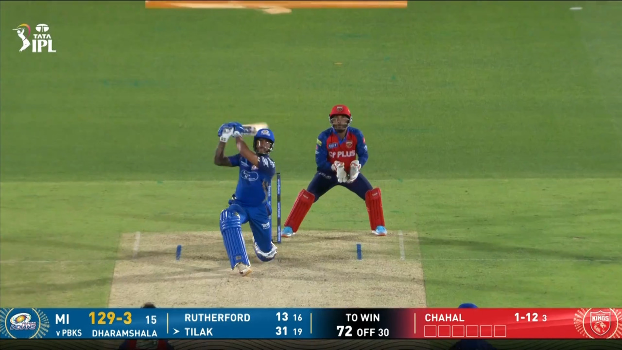 IPL 2026 M58: PBKS vs MI - Tilak Varma Six