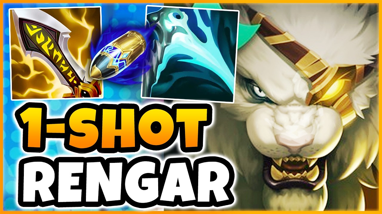 RENGAR CLICKED ON YOU... YOU DIED (enemy caitlyn TILTED)