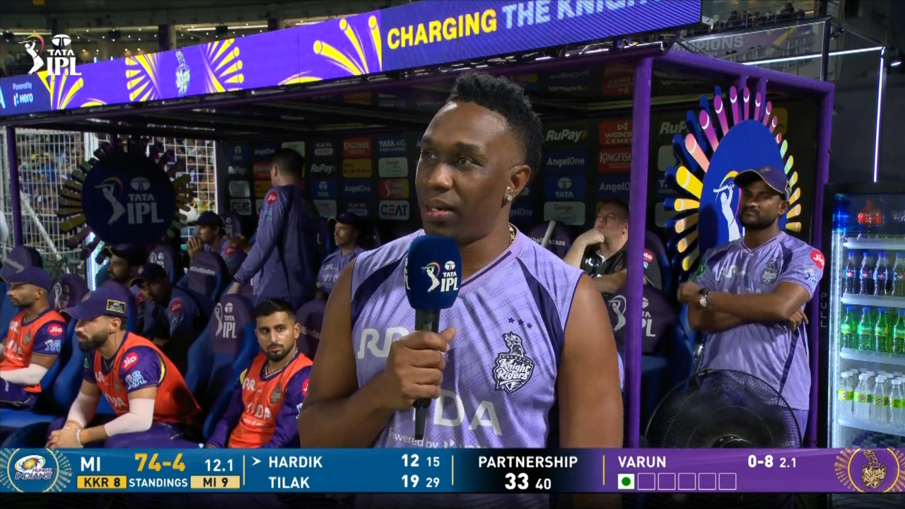 IPL 2026 M65: KKR vs MI - Dwayne Bravo Interview