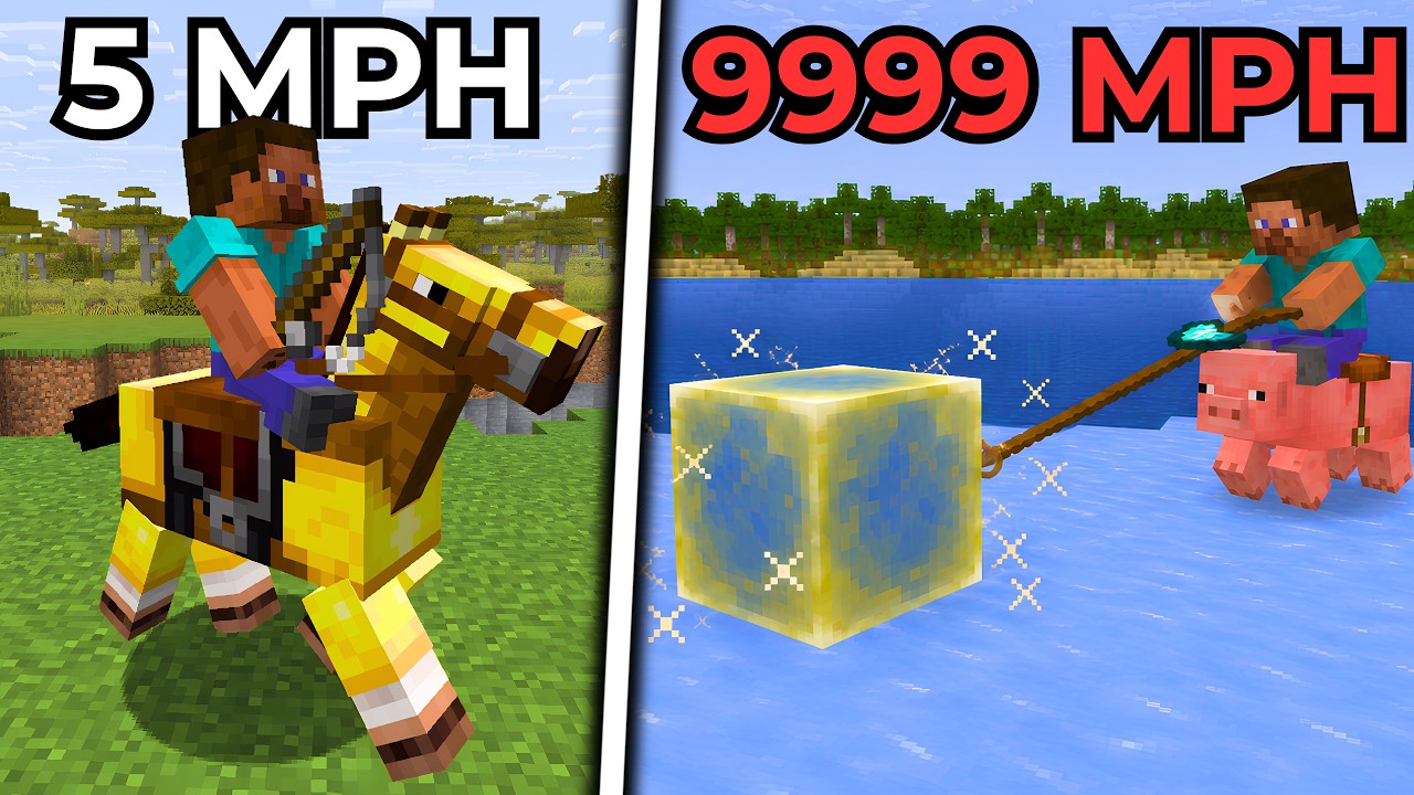 I Tested Minecraft’s Most ILLEGAL Traveling Methods