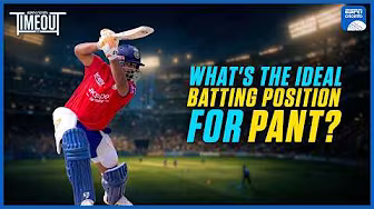 Coach's corner - What's Pant's best batting position? background