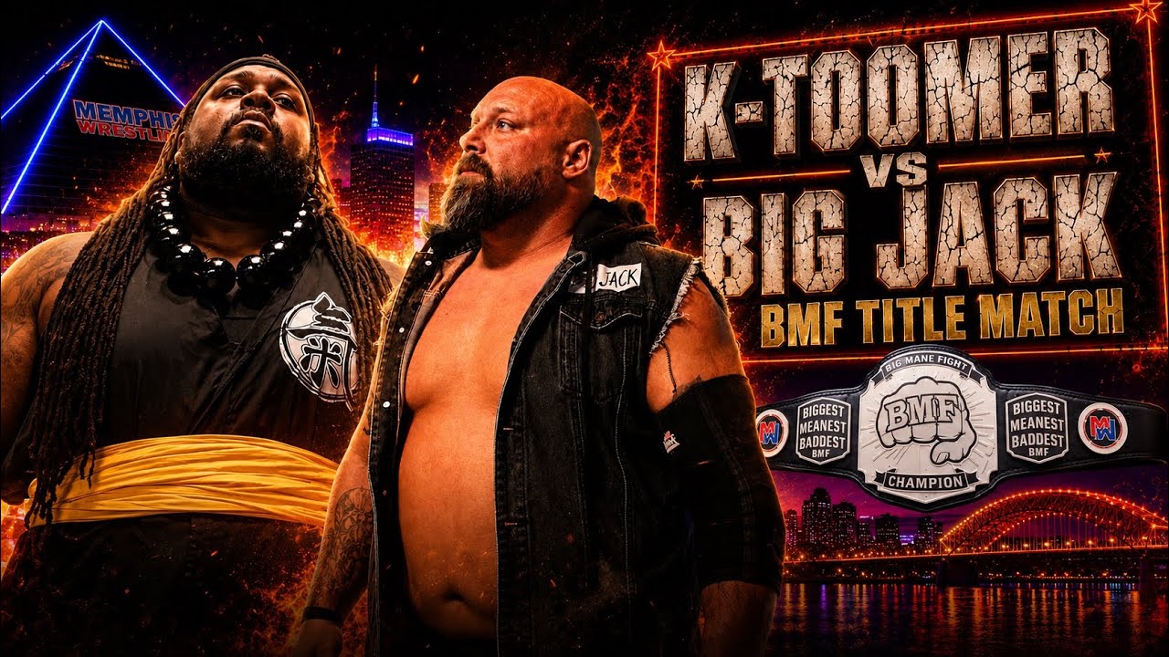 K-Toomer vs Big Jack | BMF Title Match | MEMPHIS WRESTLING background