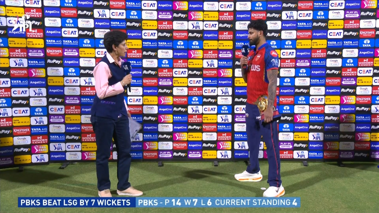 IPL 2026 M68: LSG vs PBKS - Post Match Presentation