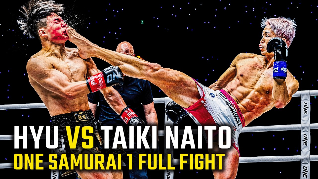 Hyu vs. Taiki Naito | ONE SAMURAI 1 | Full Fight Replay background