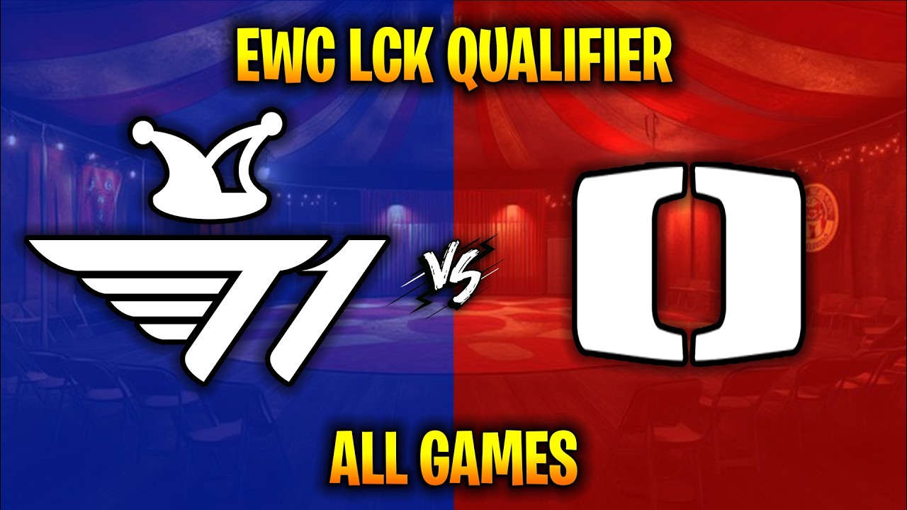 T1 vs DK ALL GAMES HIGHLIGHTS EWC LCK QUALIFIER 2026 QUALIFICATION MATCH | T1 vs DPLUS KIA EWC 2026