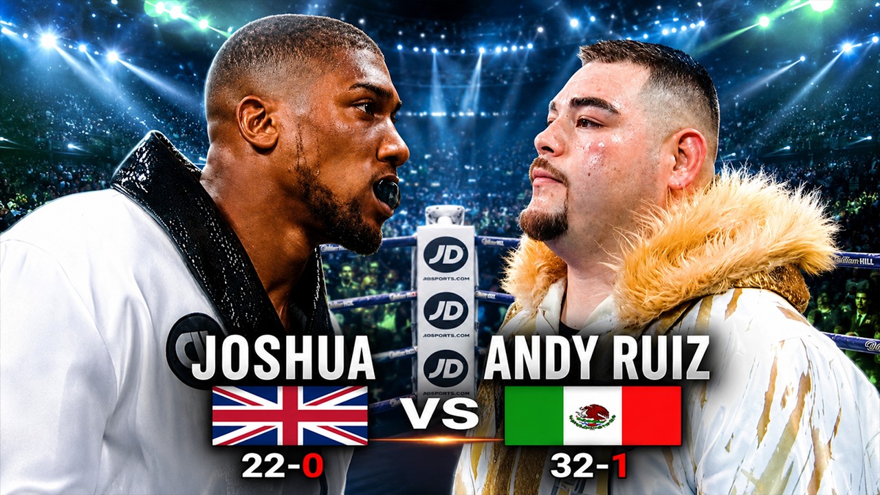 Anthony Joshua (England) vs Andy Ruiz Jr (Mexico) | TKO, Boxing Fight Highlights HD