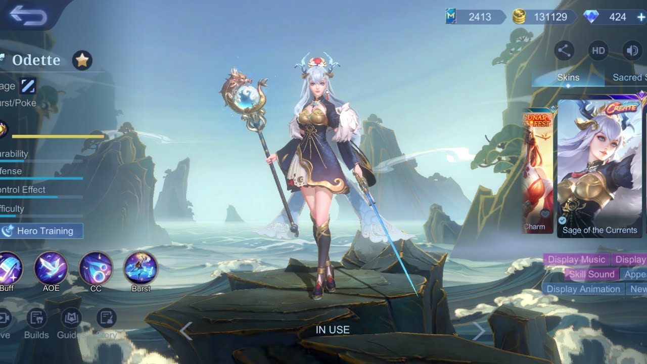 ODETTE FULL GAME MONTAGE | RANKED | MLBB background