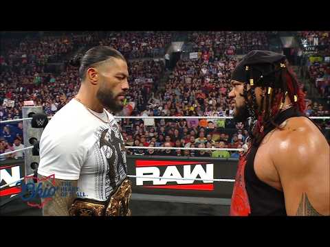 Roman Reigns confronta Jacob Fatu - RAW 25/05/26 En Español background