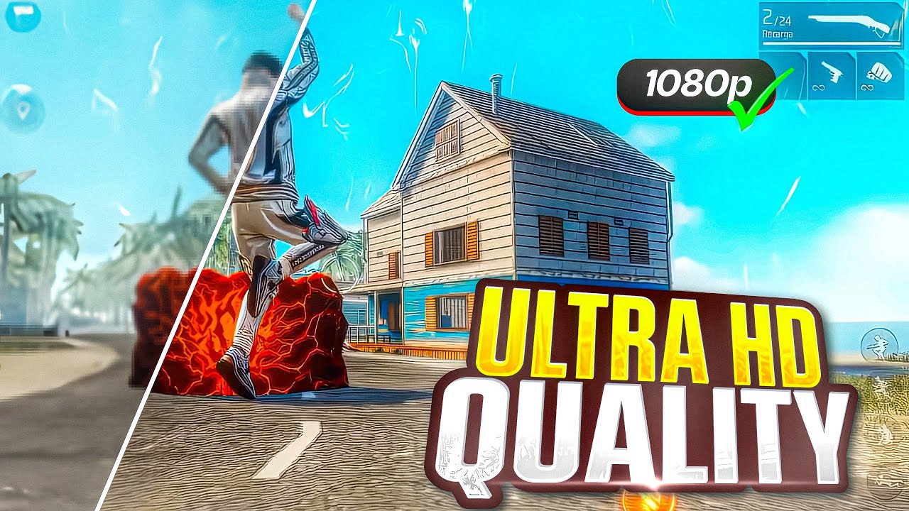 Free Fire Ultra HD Quality Tutorial π± || FF Quality Kaise Increase Kare In Android Phone π±